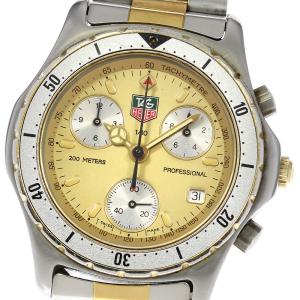 タグホイヤー TAG HEUER CE1121-R プロフェッショナル クロノグラフ クォーツ メンズ _815229｜closer0510