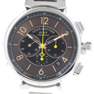 ルイ・ヴィトン LOUIS VUITTON Q1313 タンブール ホログラム デイト クォーツ レディース _919194 LOUIS VUITTON（ルイ・ヴィトン） LOUIS VUITTON Q1313 タンブール