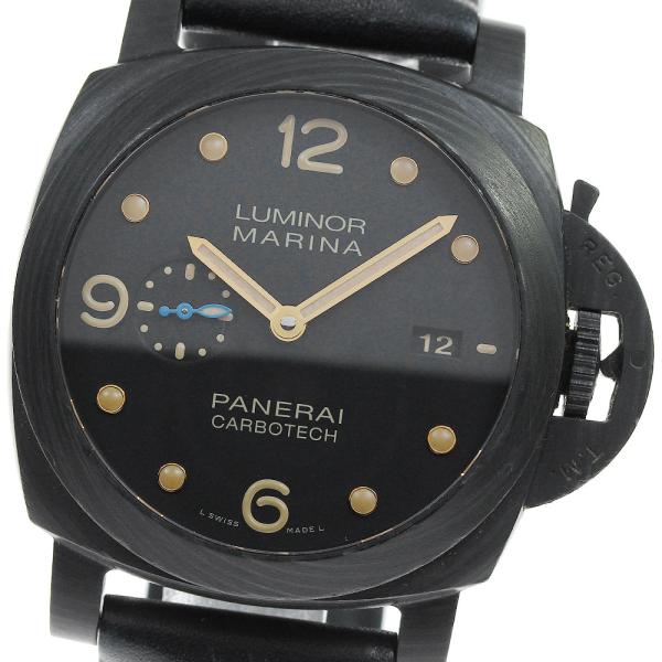 パネライ PANERAI PAM00661 ルミノールマリーナ 1950 カーボテック デイト 自動...