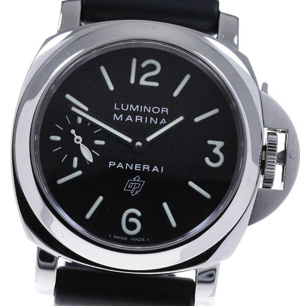 パネライ PANERAI PAM00005 ルミノールマリーナ スモールセコンド 手巻き メンズ 美...