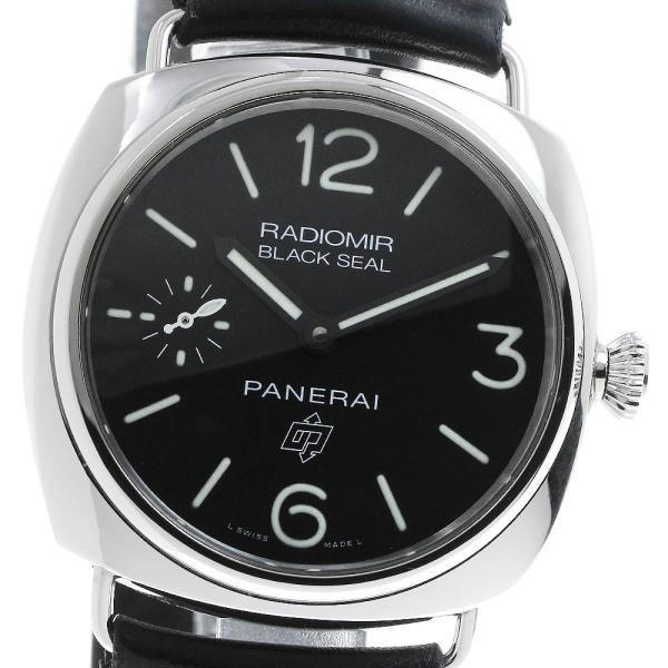 パネライ PANERAI PAM00380 ラジオミール ブラックシール ロゴ スモールセコンド 手...