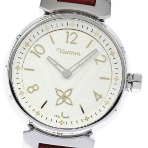 ベルト訳あり ルイ・ヴィトン LOUIS VUITTON Q1218 タンブール ハート クォーツ レディース _916213 LOUIS VUITTON - ベルト訳あり ルイ・ヴィトン LOUIS VUITTON Q1218