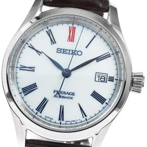 セイコー SEIKO SARX061/6R35-00B0 プレサージュ デイト 有田焼ダイアル 自動巻き メンズ 良品 箱・保証書付き_819594｜CLOSER Yahoo!ショップ