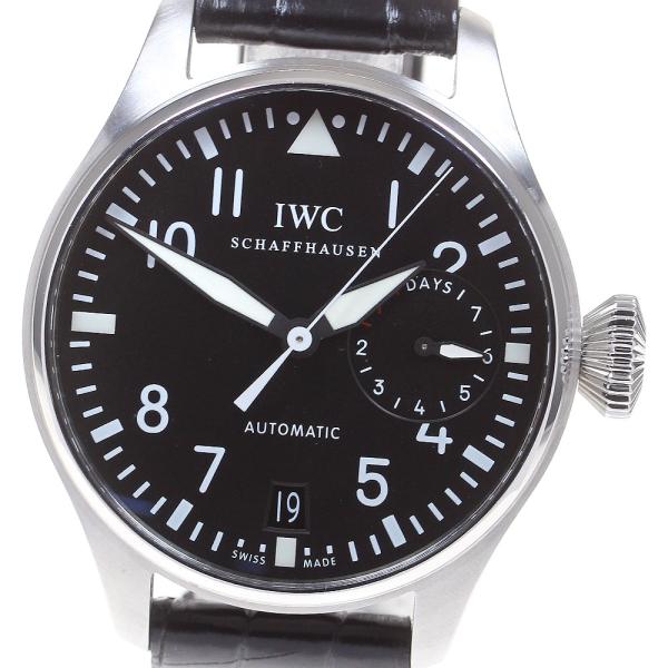 IWC SCHAFFHAUSEN IW500901 ビッグ パイロットウォッチ デイト 自動巻き メ...
