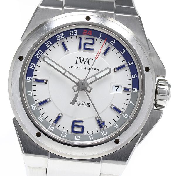 IWC IWC SCHAFFHAUSEN IW324404 インヂュニア デュアルタイム デイト 自...