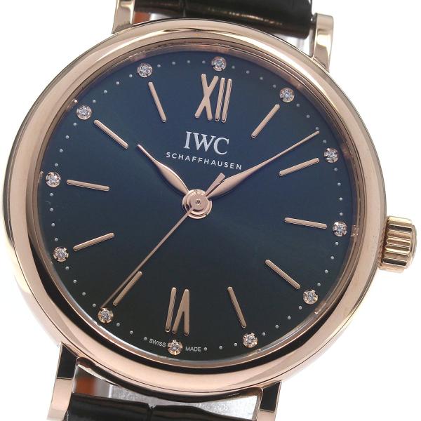 IWC SCHAFFHAUSEN IW357409 ポートフィノ オートマティック 34 K18PG...