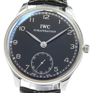 IWC SCHAFFHAUSEN IW545407 ポルトギーゼ スモールセコンド 手巻き メンズ _821075