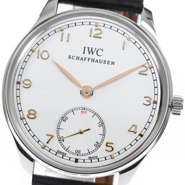 IWC SCHAFFHAUSEN IW545408 ポルトギーゼ ハンドワインド スモールセコンド ...