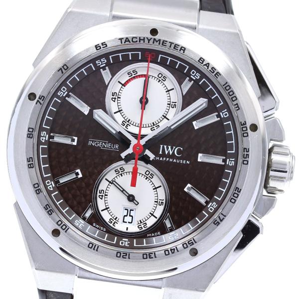 IWC SCHAFFHAUSEN IW378511 インヂュニア ジルバープファイル クロノグラフ ...