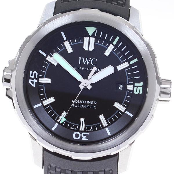 IWC IWC SCHAFFHAUSEN IW328802 アクアタイマー 自動巻き メンズ 箱・保...