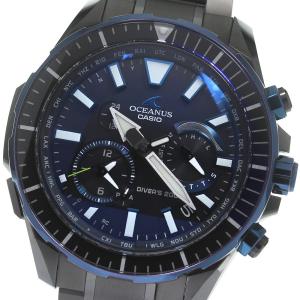 OCEANUS GPSハイブリッド電波ソーラー ホワイトシェル OCW