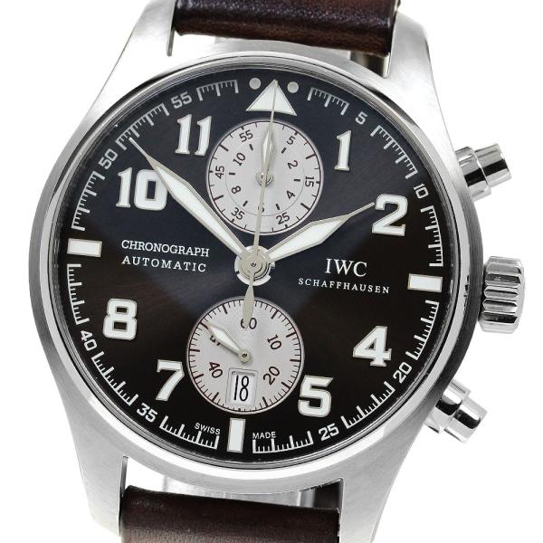 IWC SCHAFFHAUSEN IW387806 パイロットウォッチ クロノグラフ 自動巻き メン...
