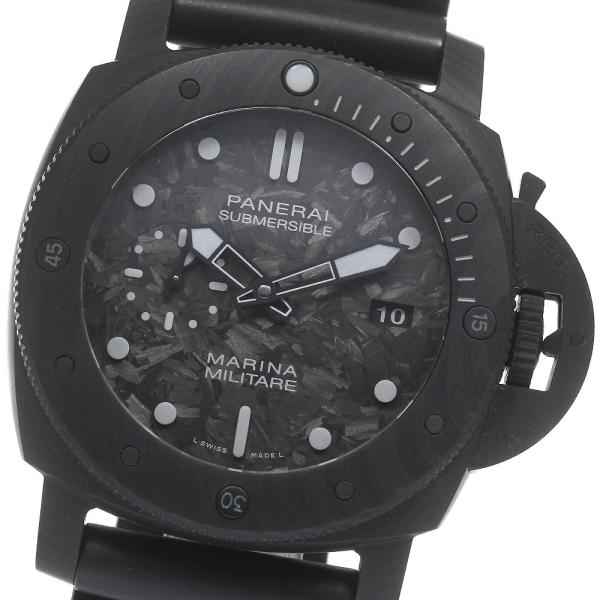 パネライ PANERAI PAM00979 サブマーシブル マリーナ ミリターレ カーボテック 自動...