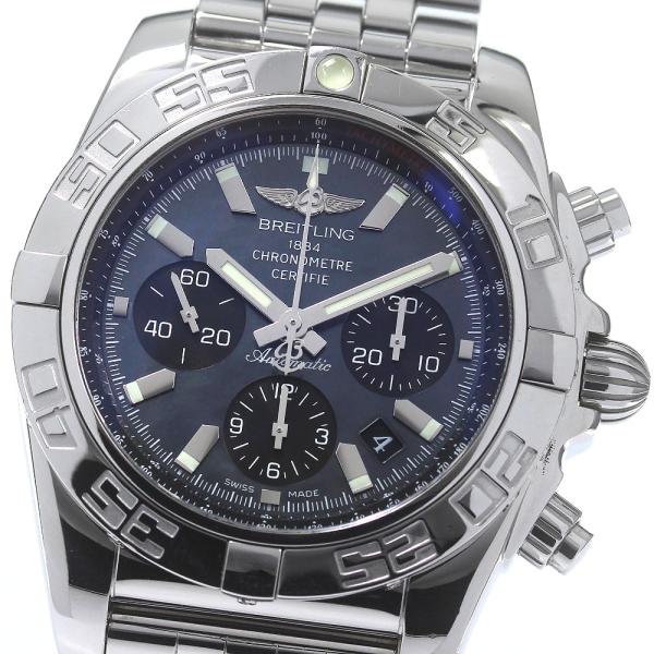 ブライトリング BREITLING AB0111 クロノマット44 デイト 自動巻き メンズ 良品 ...