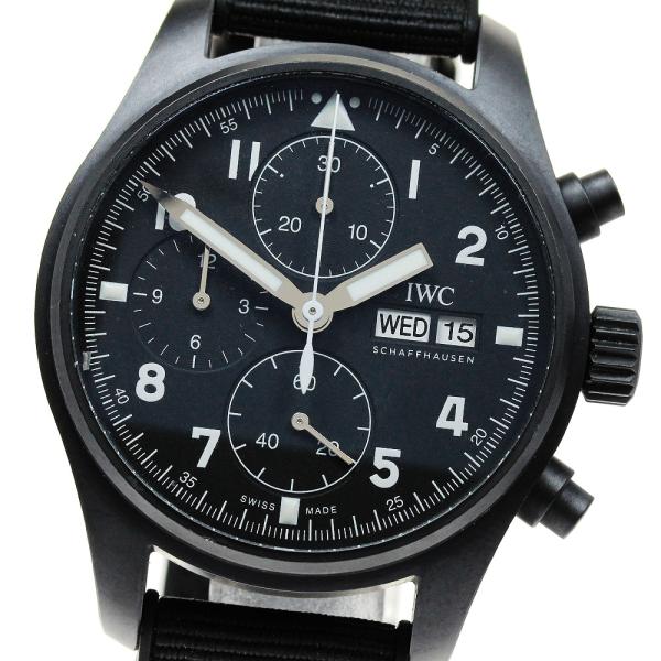 IWC SCHAFFHAUSEN IW387905 パイロットウォッチ トリビュート トゥ 3705...