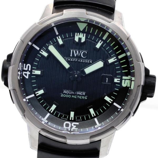 ベルト訳あり IWC SCHAFFHAUSEN IW358002 アクアタイマー オートマチック20...