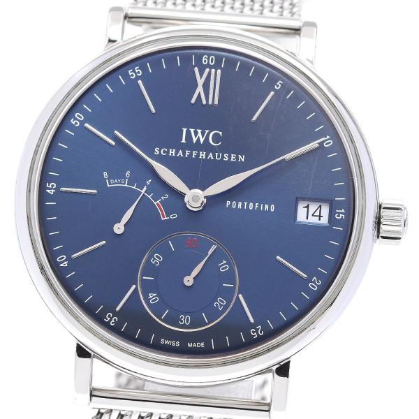 IWC IWC SCHAFFHAUSEN IW510116 ポートフィノ ハンドワインド エイトデイ...