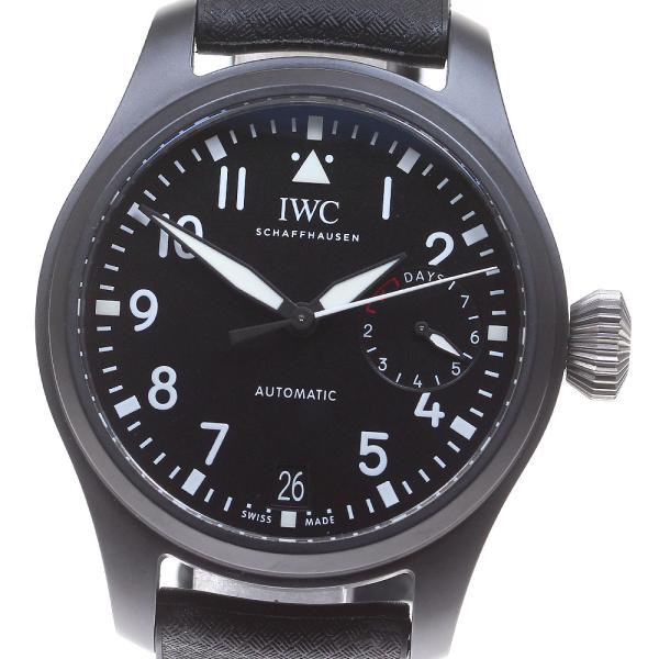 IWC SCHAFFHAUSEN IW502001 ビッグパイロットウォッチ トップガン 7DAYS...
