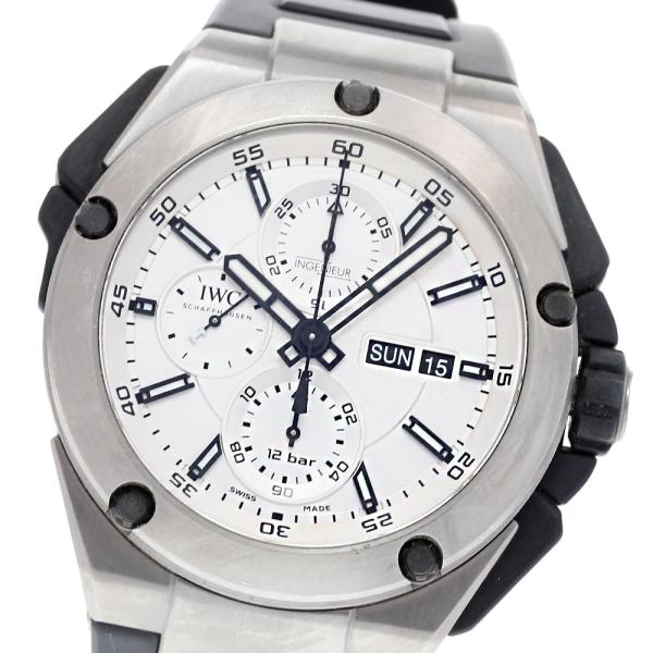 IWC IWC SCHAFFHAUSEN IW386501 インジュニア ダブルクロノグラフ 自動巻...