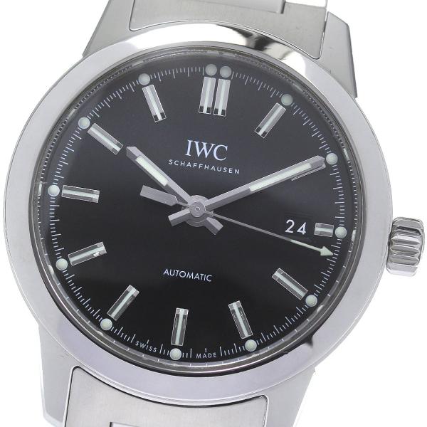 IWC SCHAFFHAUSEN IW357002 インヂュニア デイト 自動巻き メンズ 良品 保...
