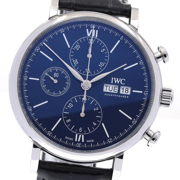 IWC SCHAFFHAUSEN IW391023 ポートフィノ 150イヤーズ クロノグラフ デイ...