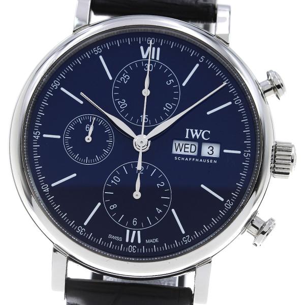 IWC SCHAFFHAUSEN IW391023 ポートフィノ 150イヤーズ クロノグラフ デイ...