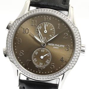パテックフィリップ PATEK PHILIPPE 7134G トラベルタイム K18WG 手巻き メンズ _832250