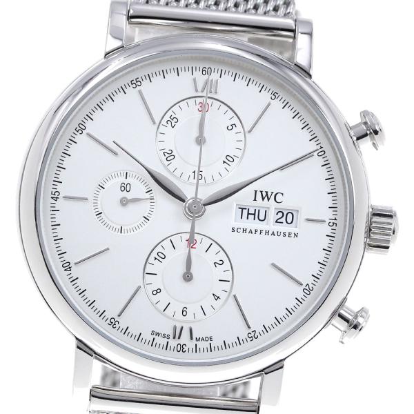IWC IWC SCHAFFHAUSEN IW391028 ポートフィノ クロノグラフ デイデイト ...