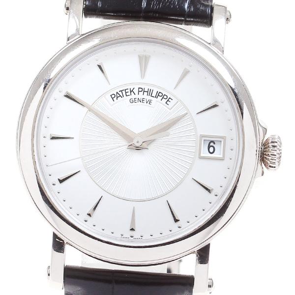 パテックフィリップ PATEK PHILIPPE 5153G-010 カラトラバ K18WG デイト...