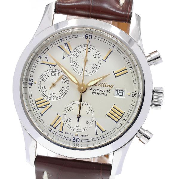 ブライトリング BREITLING A13024.1 プレミエ クロノグラフ 自動巻き メンズ _8...