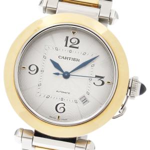 カルティエ CARTIER W2PA0009 パシャ ドゥ カルティエ 41ｍｍ YGコンビ 自動巻き メンズ 保証書付き_840158