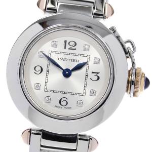 カルティエ CARTIER WJ124020 ミスパシャ 8Pダイヤ クォーツ レディース _840283