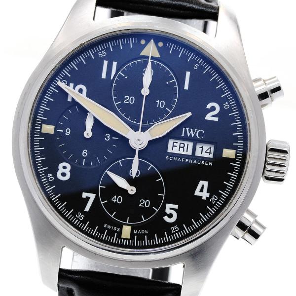 IWC SCHAFFHAUSEN IW387903 パイロットウォッチ スピットファイア クロノグラ...