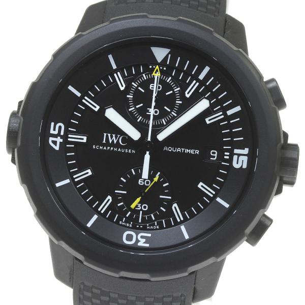 ベルト訳あり IWC IWC SCHAFFHAUSEN IW379502 アクアタイマー ガラパゴス...