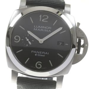 パネライ PANERAI PAM01358 ルミノールマリーナ eSteel Grigio Roccia スモールセコンド 自動巻き メンズ 良品 箱・保証書付き_840624