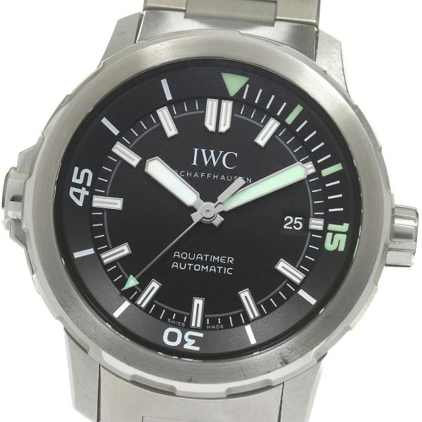 IWC IWC SCHAFFHAUSEN IW329002 アクアタイマー デイト 自動巻き メンズ...