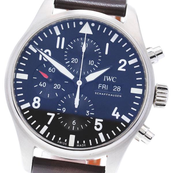 IWC IWC SCHAFFHAUSEN IW377709 パイロットウォッチ クロノグラフ デイデ...