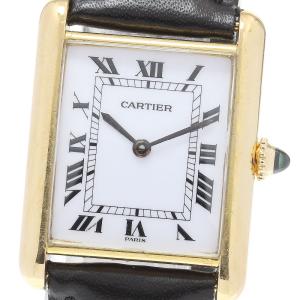 カルティエ CARTIER 81720552 タンクルイLM K18YG 手巻き メンズ _846487