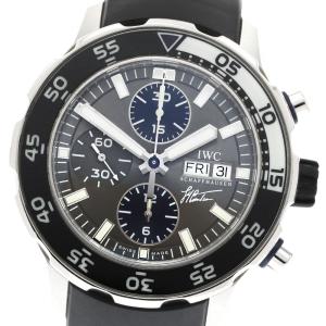 IWC IWC SCHAFFHAUSEN IW376706 アクアタイマー クロノグラフ ジャック＝イヴ・?クストー 自動巻き メンズ 保証書付き_846842