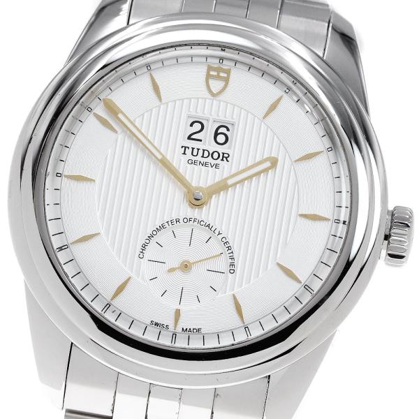 チュードル TUDOR 57100 グラマー ダブルデイト 自動巻き メンズ 良品 保証書付き_84...