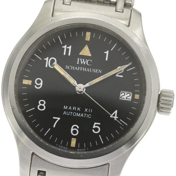 IWC IWC SCHAFFHAUSEN IW324102 パイロットウォッチ マークXII デイト...