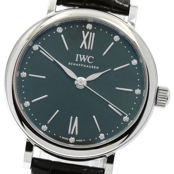 IWC SCHAFFHAUSEN IW357405 ポートフィノ オートマティック 34 12Pダイ...