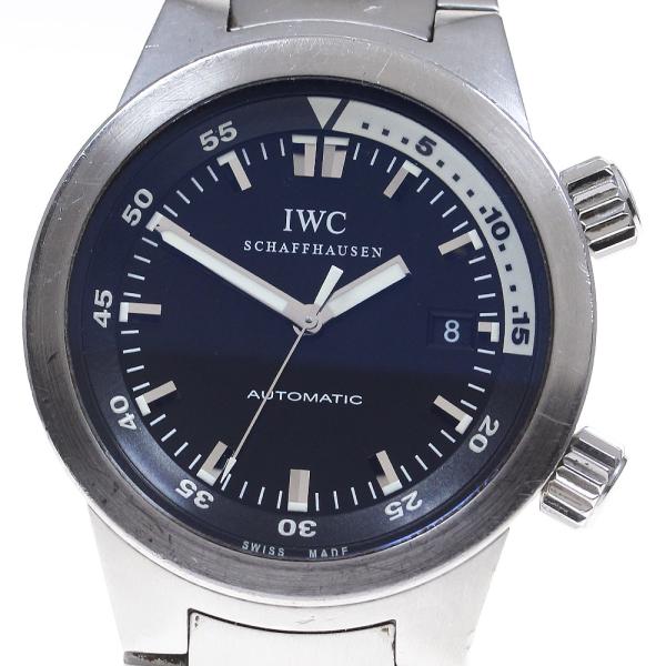 IWC IWC SCHAFFHAUSEN IW354805 アクアタイマー デイト 自動巻き メンズ...