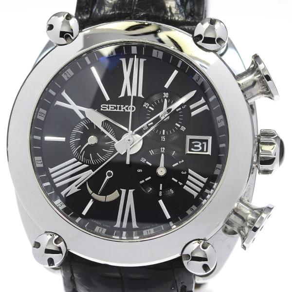 セイコー SEIKO SBLA049/5R86-0AB0 ガランテ GMT クロノグラフ スプリング...