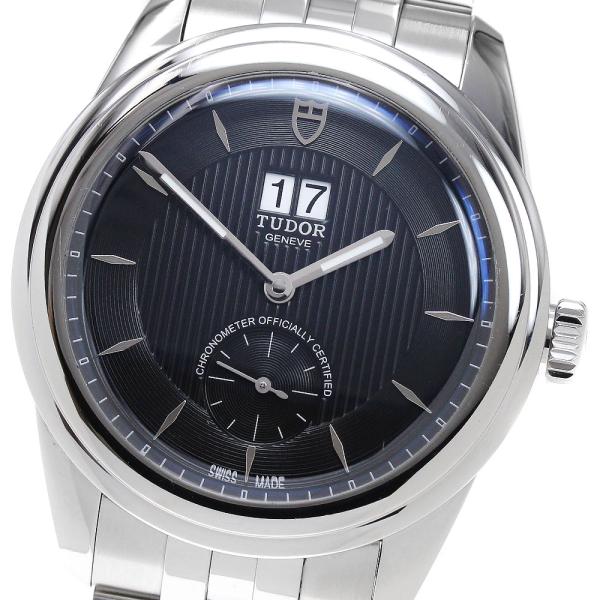 チュードル TUDOR 57100 グラマー ダブルデイト 自動巻き メンズ 良品 保証書付き_86...