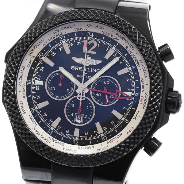 ブライトリング BREITLING M47362 ベントレー GMT クロノグラフ 1000本限定 ...