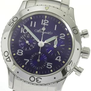 ブレゲ Breguet 3807 アエロナバル タイプXX クロノグラフ 日本限定 自動巻き メンズ 良品 保証書付き_863824