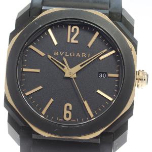 ブルガリ BVLGARI BG0P41SG オクト デイト 自動巻き メンズ 箱・保証書付き_865049