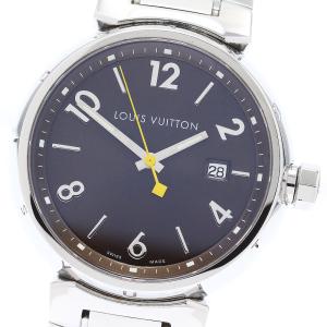 ルイ・ヴィトン LOUIS VUITTON Q1211 タンブール デイト クォーツ レディース _867264【ev20】 LOUIS VUITTON（ルイ・ヴィトン） LOUIS VUITTON Q1211 タンブール