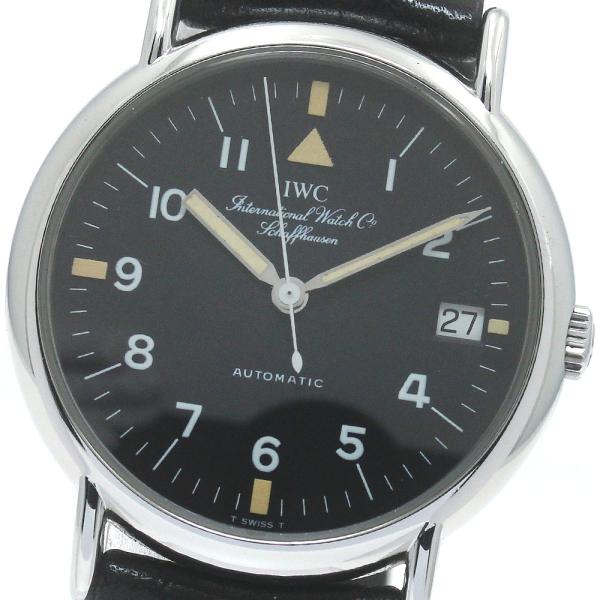 IWC IWC SCHAFFHAUSEN IW3513-026 ポートフィノ デイト 自動巻き メン...